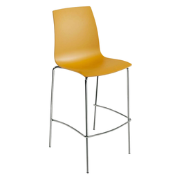 Барный стул Papatya X-Treme BSL, темно-желтый (4823044305094)