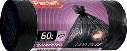 Пакеты для мусора Paclan Economic, 60 л, 20 шт.