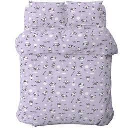 Комплект постельного белья Home Line Ягнята, бязь, 147х112 см, фиолетовый (159141)