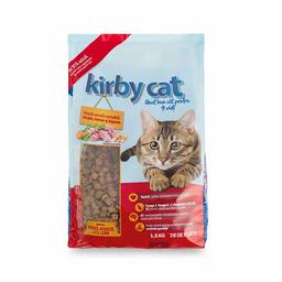 Сухой корм для котов Kirby Cat, курица, индейка и овощи, 1,5 кг (101105)