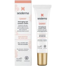 Антивіковий крем для контуру очей Sesderma Samay Anti-аging Eye Contour Cream, 15 мл