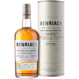 Віскі BenRiach Malting Season Batch 3 Single Malt Scotch Whisky 48.3% 0.7 л у тубусі