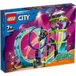 Конструктор LEGO City Невероятная задача для каскадеров, 385 деталей (60361)