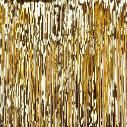 Мишура Novogod'ko Сверкающий дождь для создания фотозоны 50х270 см золото (904510)