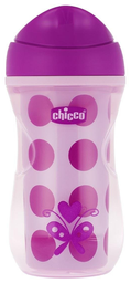 Поильник непроливайка Chicco Active Cup, 266 мл, розовый (06981.10.03)