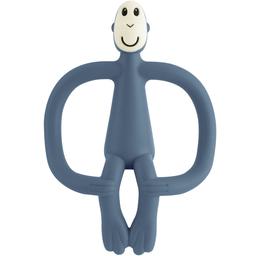Іграшка-прорізувач Matchstick Monkey Мавпочка, 10,5 см, темно-синя (MM-T-011)