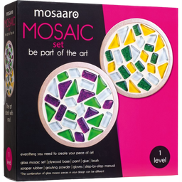 Стеклянная мозаика Mosaaro Подставка для чашек круглая (MA1001)