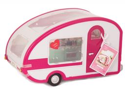 Транспорт для кукол Lori Кемпер на колесах, белый с розовым (LO37011Z)