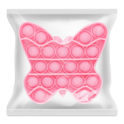 Игрушка-антистресс Pop It Offtop Бабочка, розовый (866746)