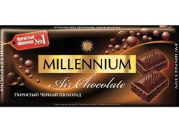 Шоколад чорний Millennium Premium пористий, 90 г (621435)