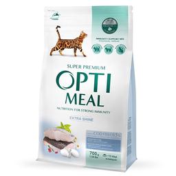 Сухий корм для котів Optimeal, зі смаком тріски, 700 г (B1811301)