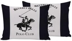 Наволочки Beverly Hills Polo Club BHPC 027 Cream, 70х50 см, світло сірий, 2 шт. (2000022202619)