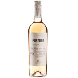 Вино Portillo Rose Malbec, рожеве, сухе, 13%, 0,75 л (7084)