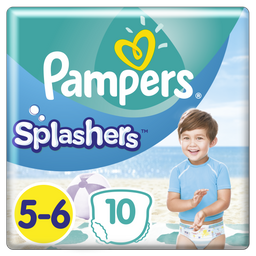 Підгузки-трусики для плавання Pampers Splashers 5-6 (12-17 кг), 10 шт.