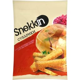 Сухарики Snekkin Пшенично-ржаные со вкусом холодец с хреном 70 г (777406)