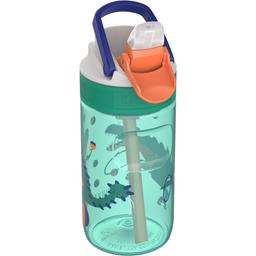 Пляшка для води дитяча Kambukka Lagoon Kids Juggling Dino, 400 мл, світло-зелена (11-04047)