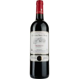 Вино Chateau Saint Remy AOP Fronsac 2014, красное, сухое, 0,75 л