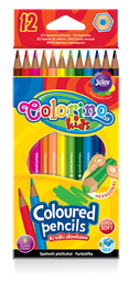 Олівці кольорові Colorino, 12 кольорів, 12 шт. (14687PTR/1)