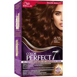 Стійка крем-фарба для волосся Wella Color Perfect 4/15 Холодний шоколад (4064666598307)