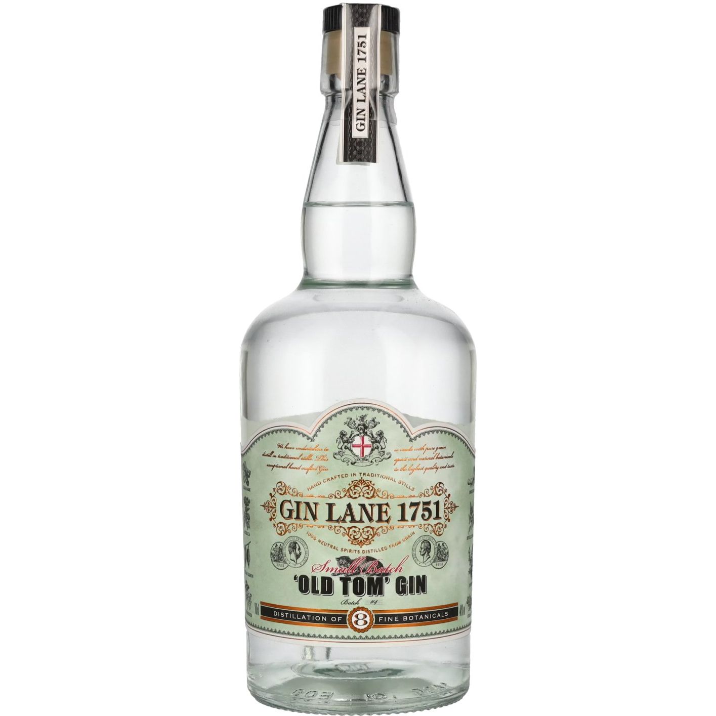 Джин Gin Lane 1751 Old Tom Gin 40% 0.7 л - фото 1