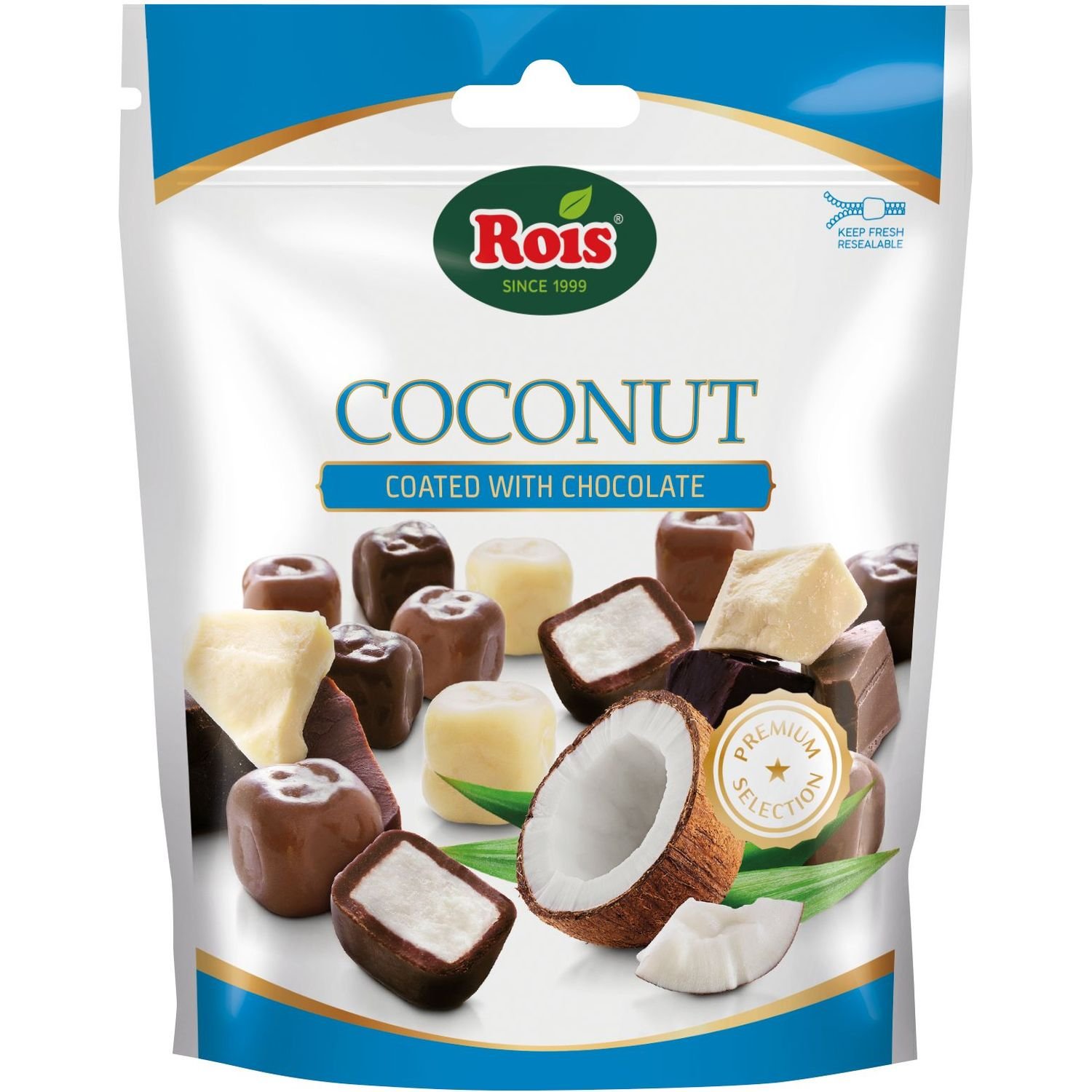 Кокосовый микс Rois кокос в шоколаде 80 г - фото 1