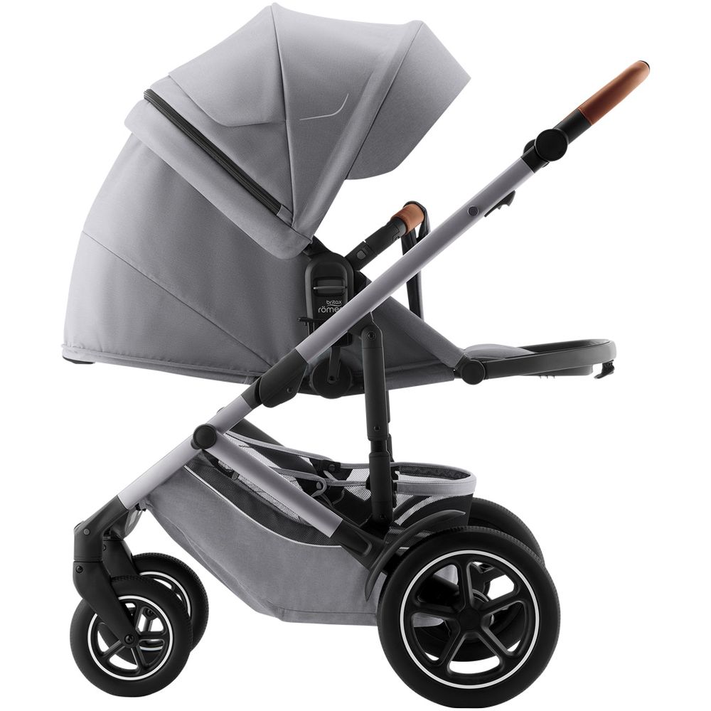 Прогулочная коляска Britax-Romer Smile 5Z Frost Grey, серая (2000037974) - фото 5