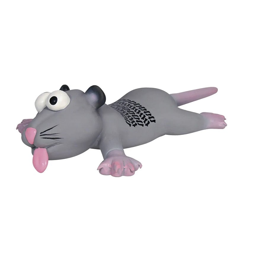 Игрушка для собак Trixie Мышь с пищалкой, 22 см , в ассортименте, 1 шт. (35232) - фото 2
