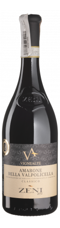 Вино Zeni Amarone della Valpolicella Classico Vigne Alte 2017, червоне, сухе, 16%, 0,75 л - фото 1
