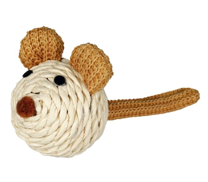 Іграшка для кішок Trixie Мишка з брязкальцем, 5 см (45758) - фото 1