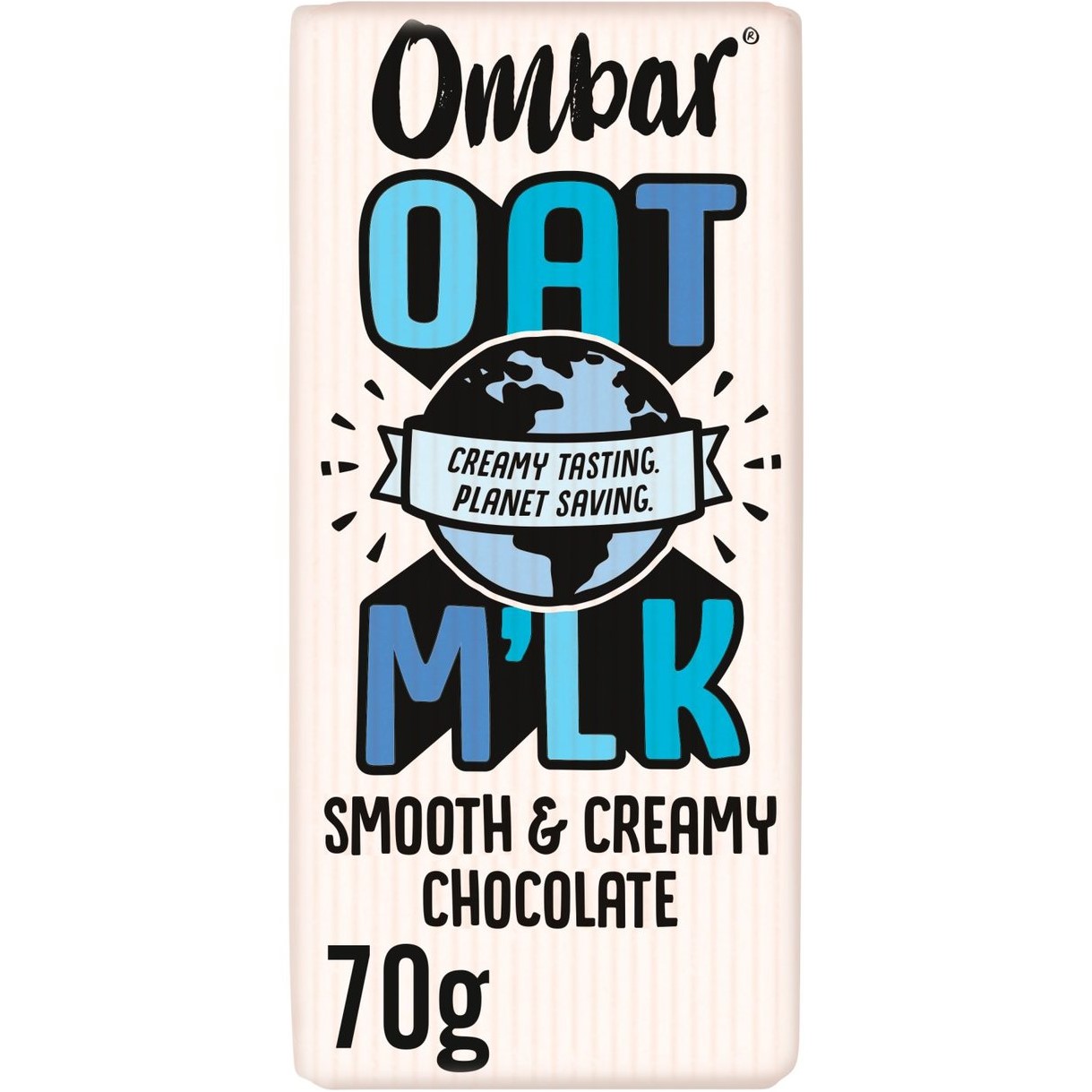 Шоколад сырой Ombar Oat M'lk темный органический 40% 70 г - фото 1