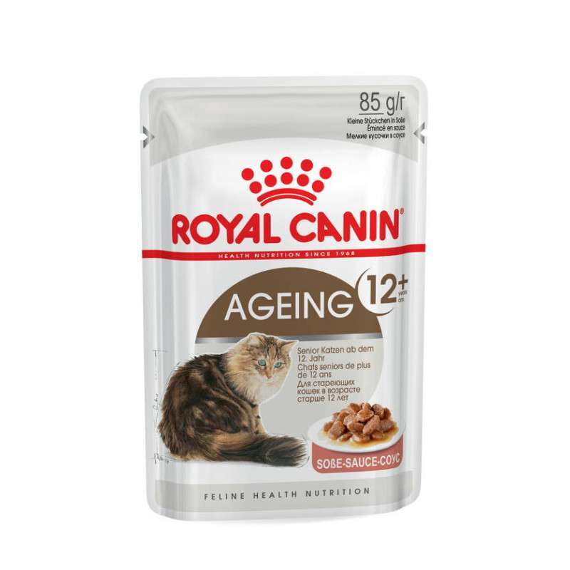Влажный корм с мясом для кошек Royal Canin Ageing+12, 85 г (4082001) - фото 1