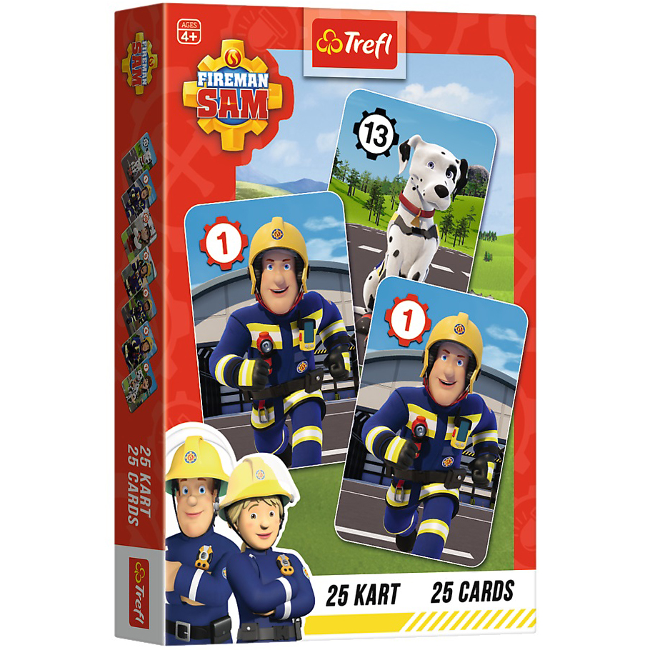 Игральные карты Trefl Пожарный Сэм 2 25 карт (8505) - фото 1
