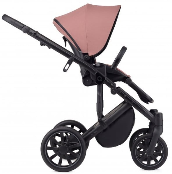 Универсальная коляска 2 в 1 Anex M-Type mt-04Q mocco, розовая с черным (24621) - фото 11
