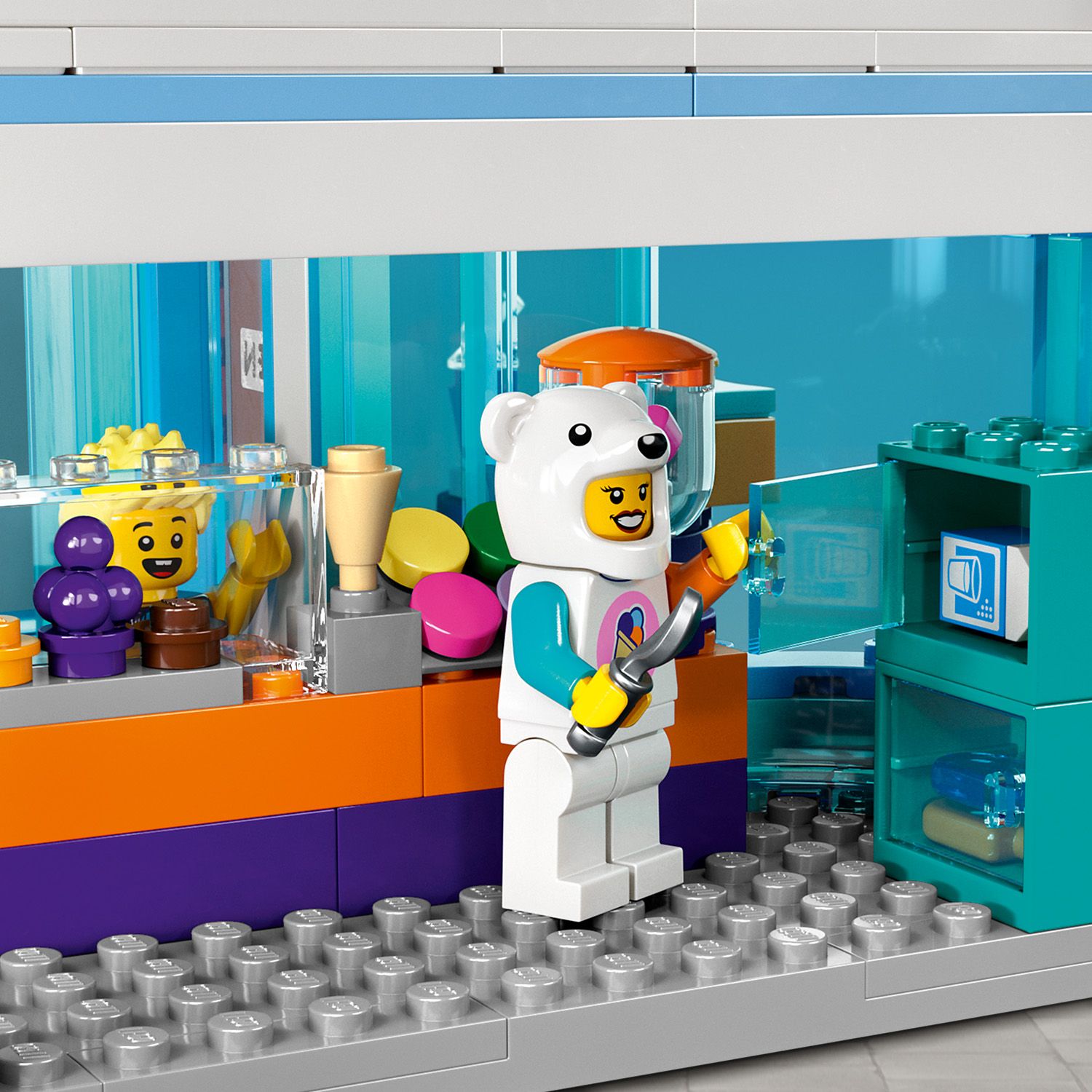 Конструктор LEGO City Магазин мороженого, 296 деталей (60363) - фото 8