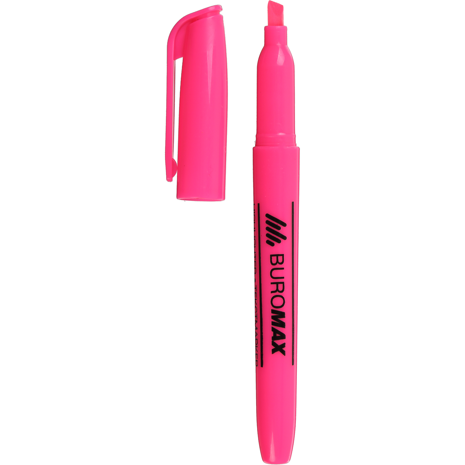 Текст-маркер Buromax Jobmax круглий рожевий (BM.8903-10) - фото 2
