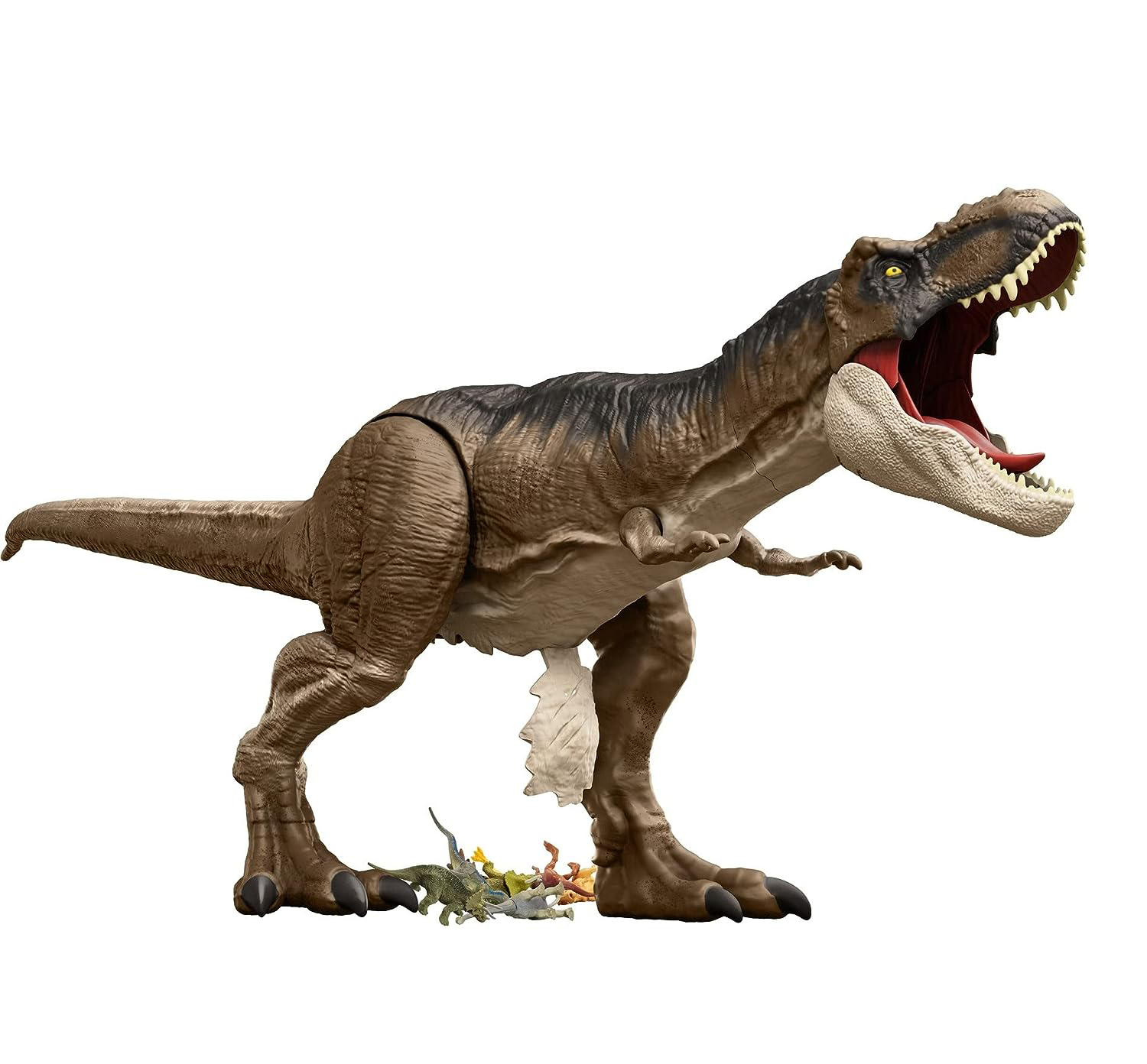 Фигурка динозавра Jurassic World Dominion Super Colossal Tyranosaurus Rex (HBK73) - фото 3