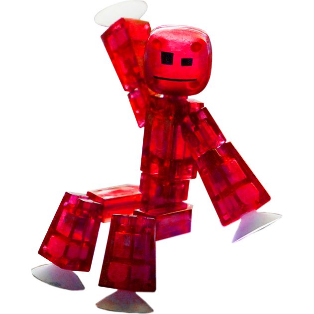 Фигурка Stikbot Красный, для анимационного творчества (TST616-23UAKDR) - фото 3