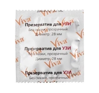 Презервативи латексні Viva для ультразвукового дослідження, 100 шт. - фото 3