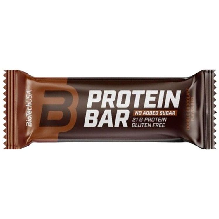 Протеїновий батончик BiotechUSA Protein Bar Double chocolate 70 г - фото 1