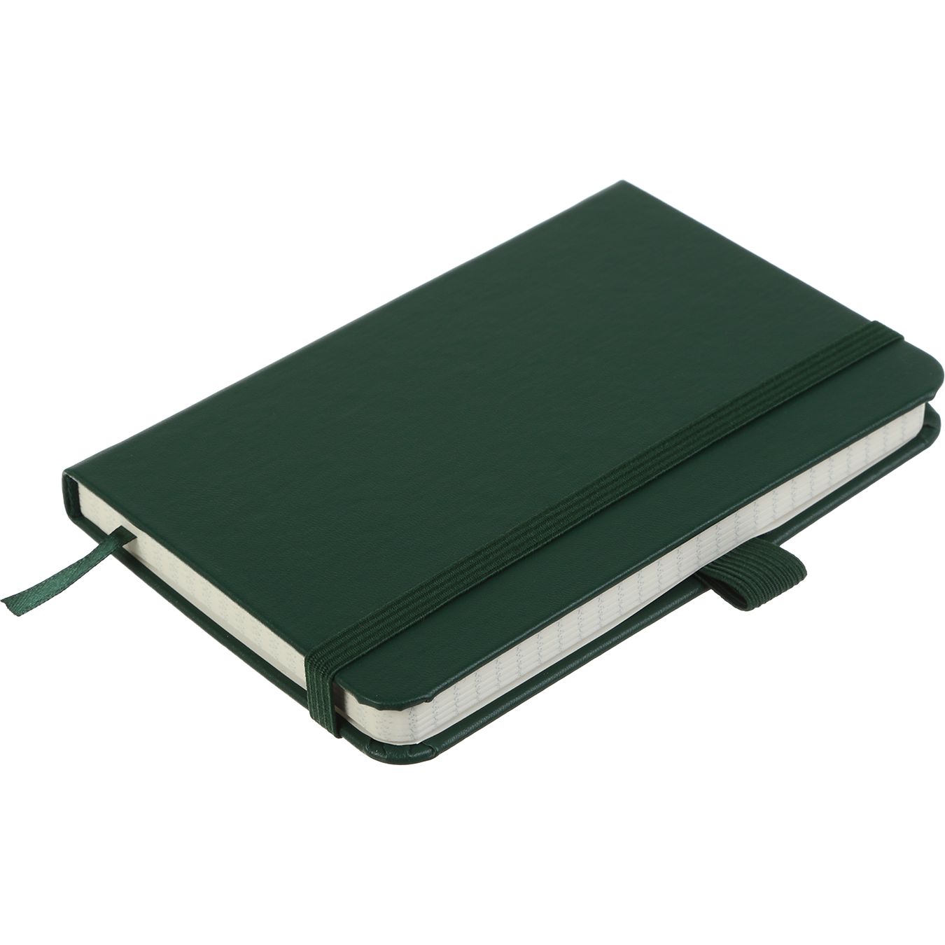 Книга записная Buromax Etalon в клеточку 140х95 мм зеленая 96 листов (BM.296160-04) - фото 3