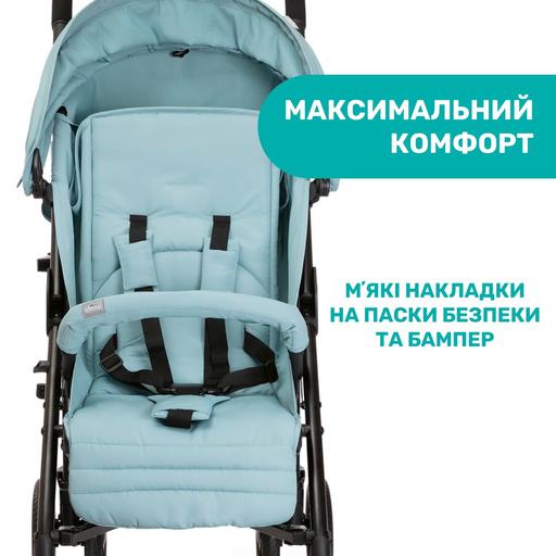 Прогулочная коляска Chicco Liteway 4, голубая (79892.13) - фото 7