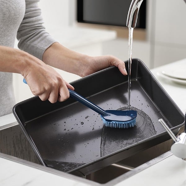 Набір для миття посуду Joseph Joseph CleanTech, 2 предмети, блакитний (85159) - фото 6