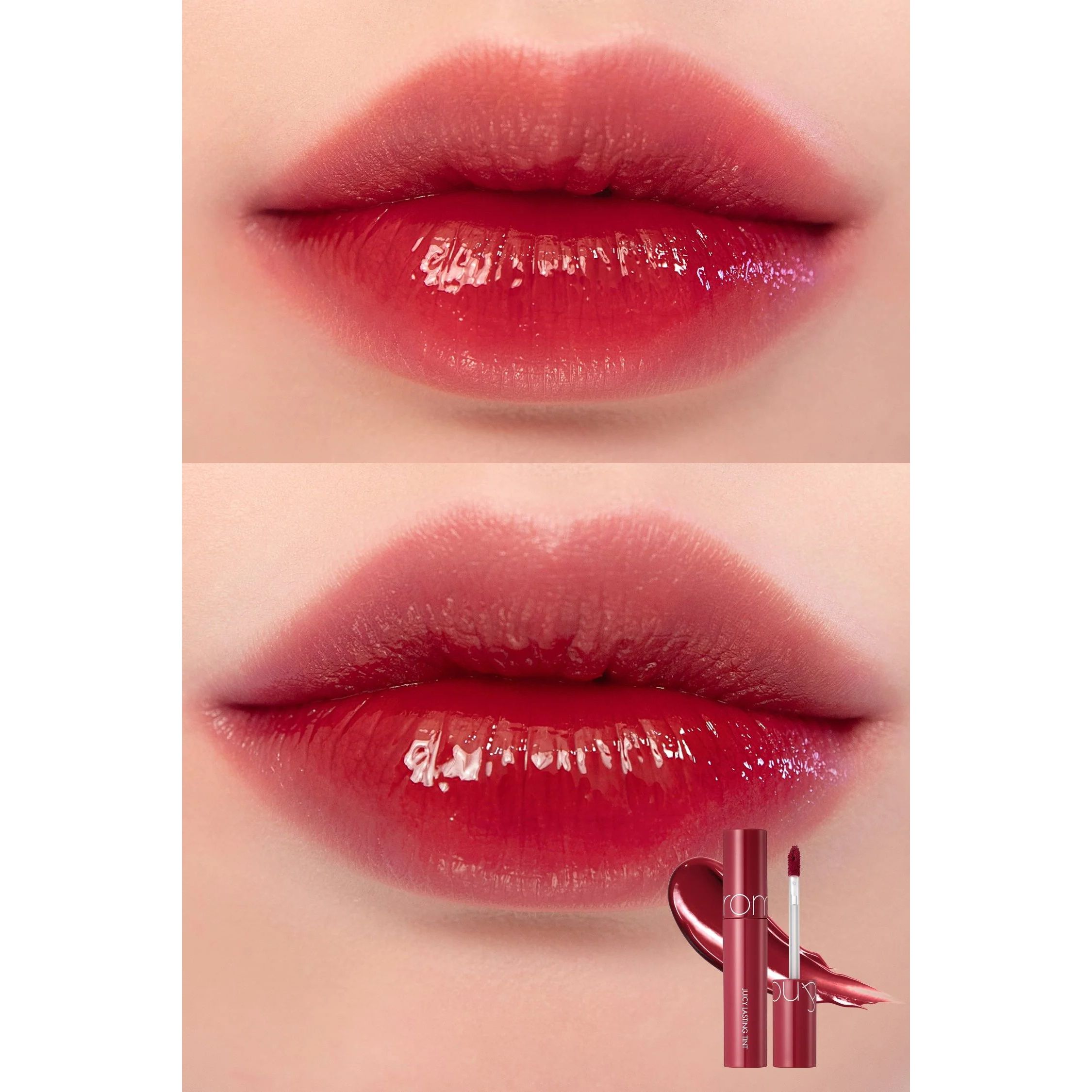 Тінт для губ Rom&nd Juicy Lasting Tint 12 Cherry Bomb 5.5 г - фото 4