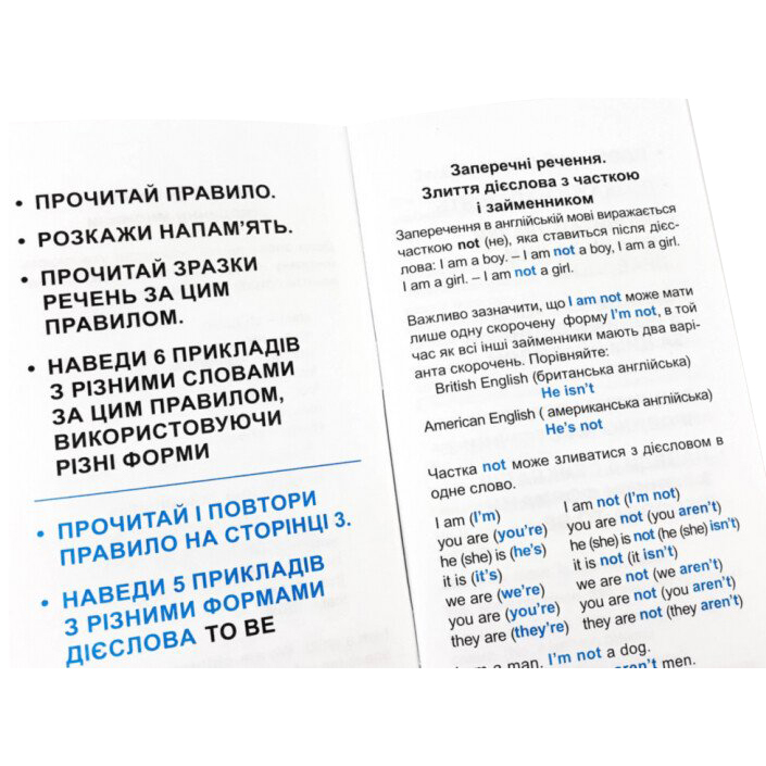 Учебное пособие Зірка Найшвидший спосіб вивчити Правила англійської мови (298297) - фото 3