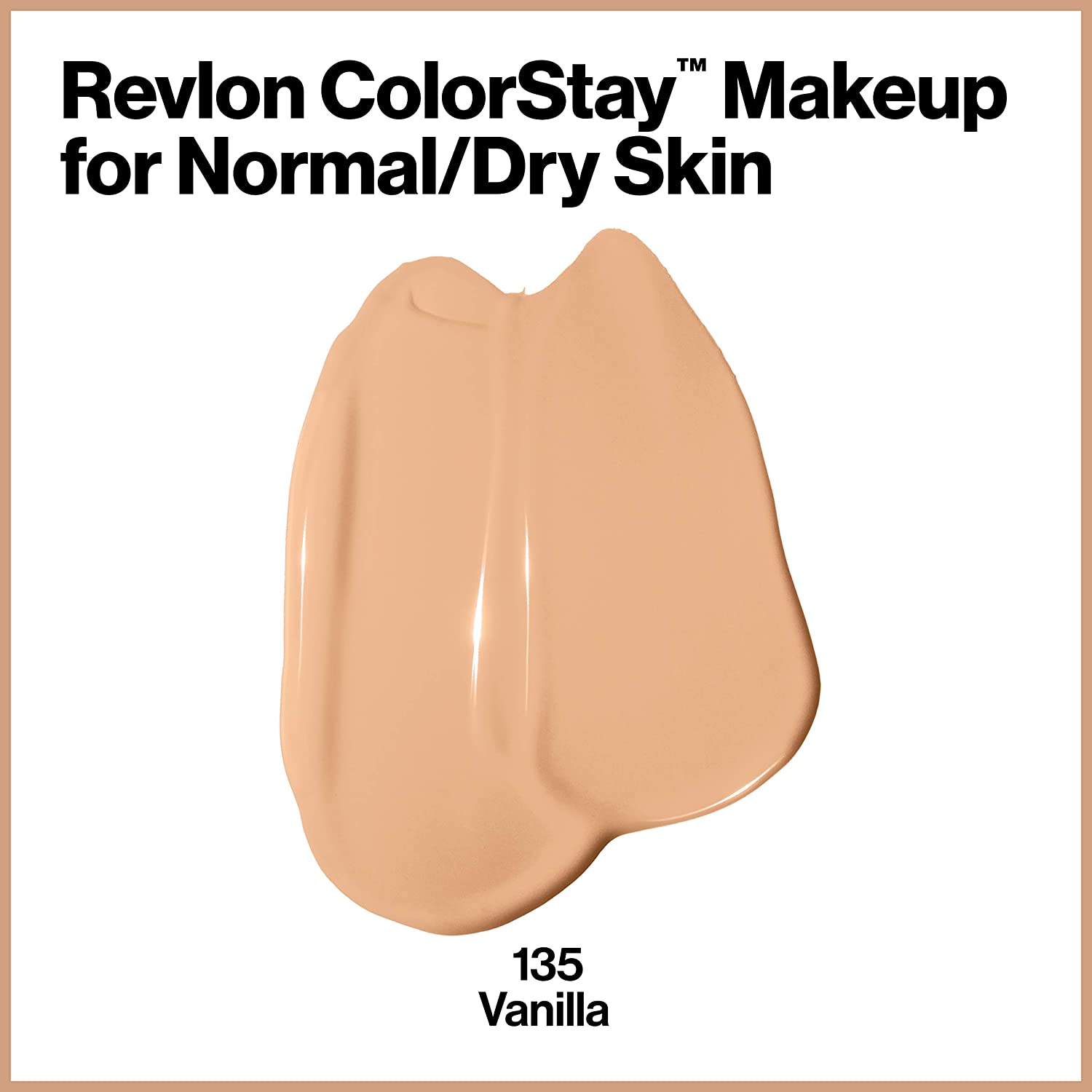 Тональний крем для нормальної і сухої шкіри обличчя Revlon Colorstay Makeup Normal and Dry Skin SPF 20, відтінок 135 (Vanilla), 30 мл (494922) - фото 2