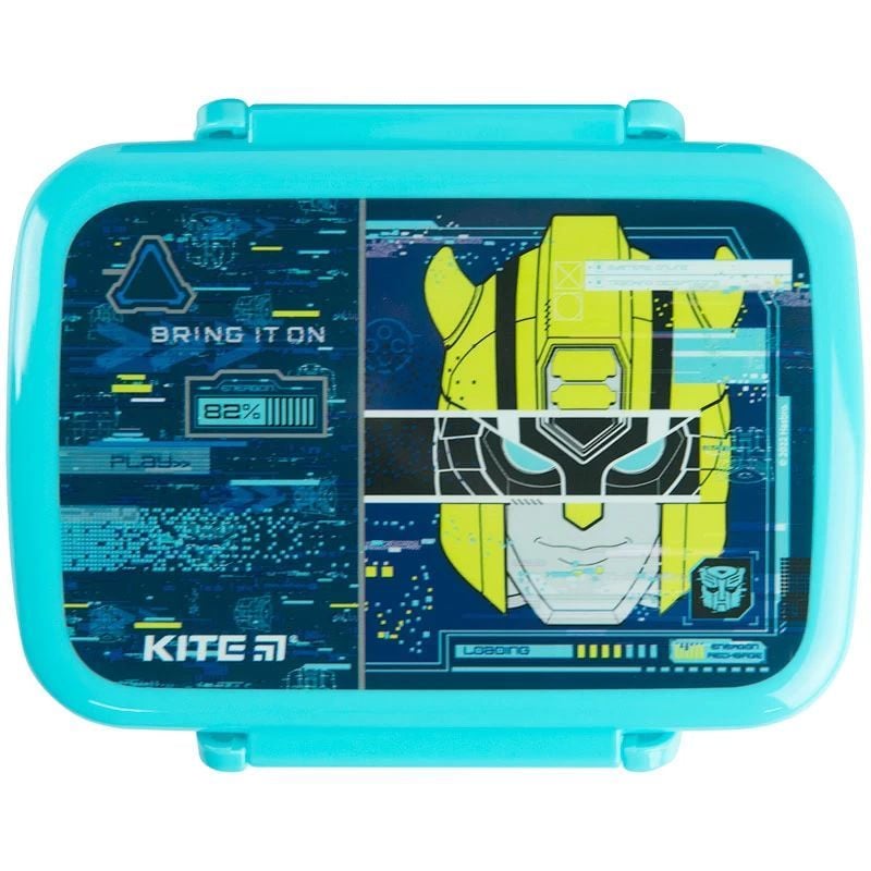 Ланч-бокс Kite Transformers 420 мл синий (TF22-160) - фото 2