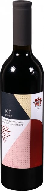 Вино Князь Трубецькой КТ червоне ординарне сухе, 0,75 л, 11-14% (759398) - фото 1