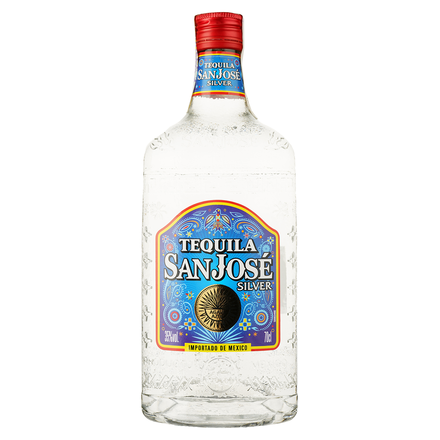 Текіла Tequila San Jose Silver, 35%, 0.7 л - фото 1