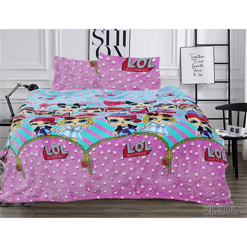 Комплект постельного белья TAG Tekstil микрофибра Евро 000267754 (LOL) - фото 1