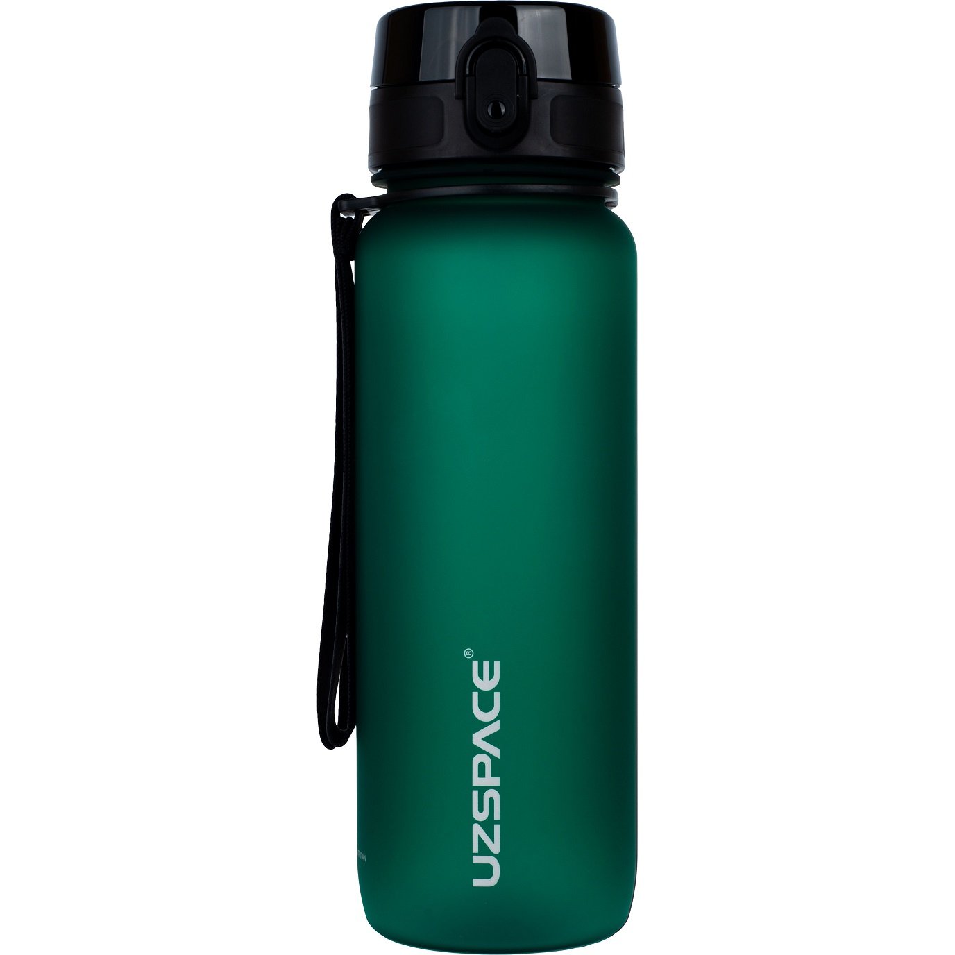 Пляшка для води UZspace Colorful Frosted, 800 мл, зелений (3053) - фото 1